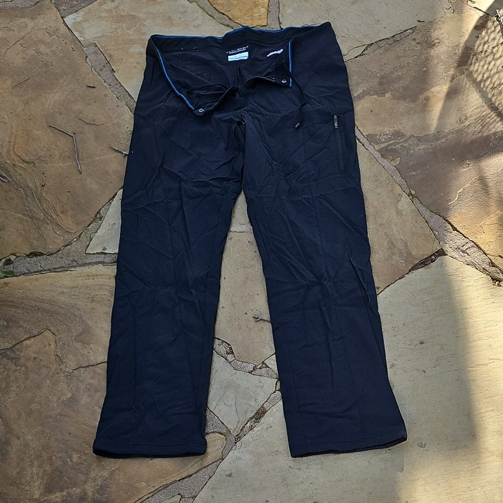 Columbia Omni-Shield Women's Black Active Fit Outdoor Trail Pants 14/46 32"